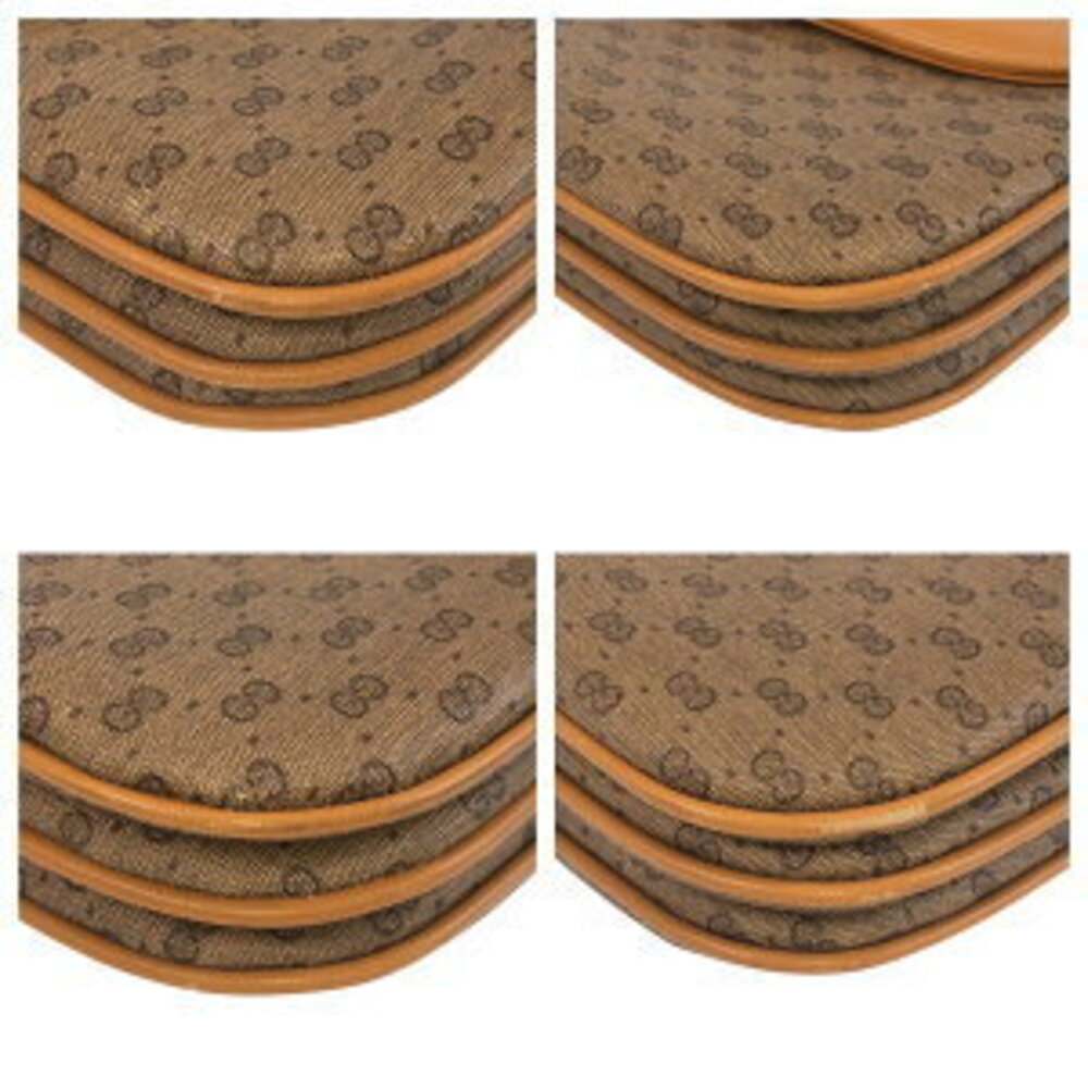 Gucci Tan Leather Camel GG Bag Shoulder Brown Messenger Tan Brown - Picture 3 of 10